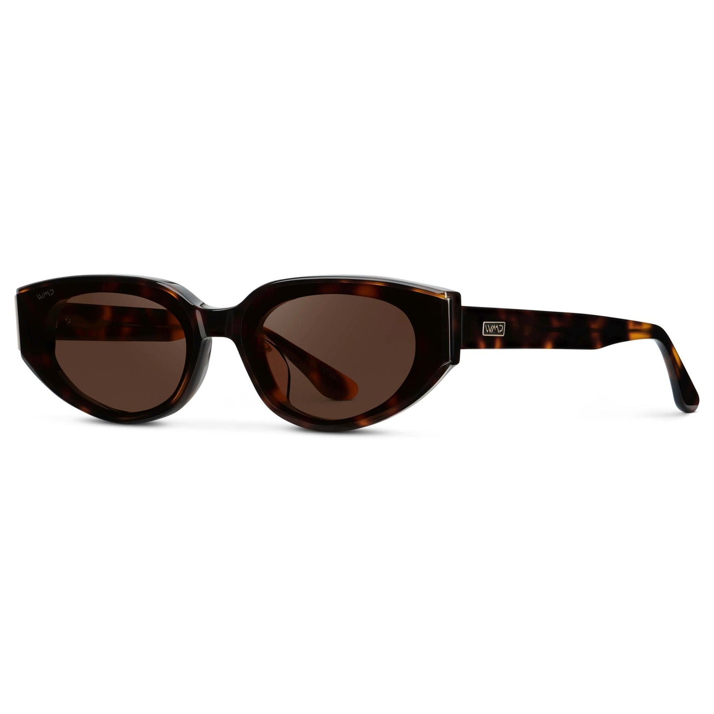 ASTRA Women's Cat-Eye Sunglasses in Brown Tortoise by WMP Eyewear