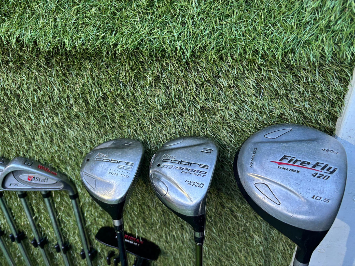 Wilson Staff FS Irons + Cobra Woods + Wilson Staff Cart Bag (12 Clubs) Just £194.00 Delivered