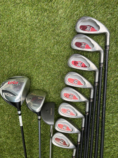RAM X Concept Graphite Irons, Cobra SS 5 Wood & Dunlop Stand Bag Golf Set