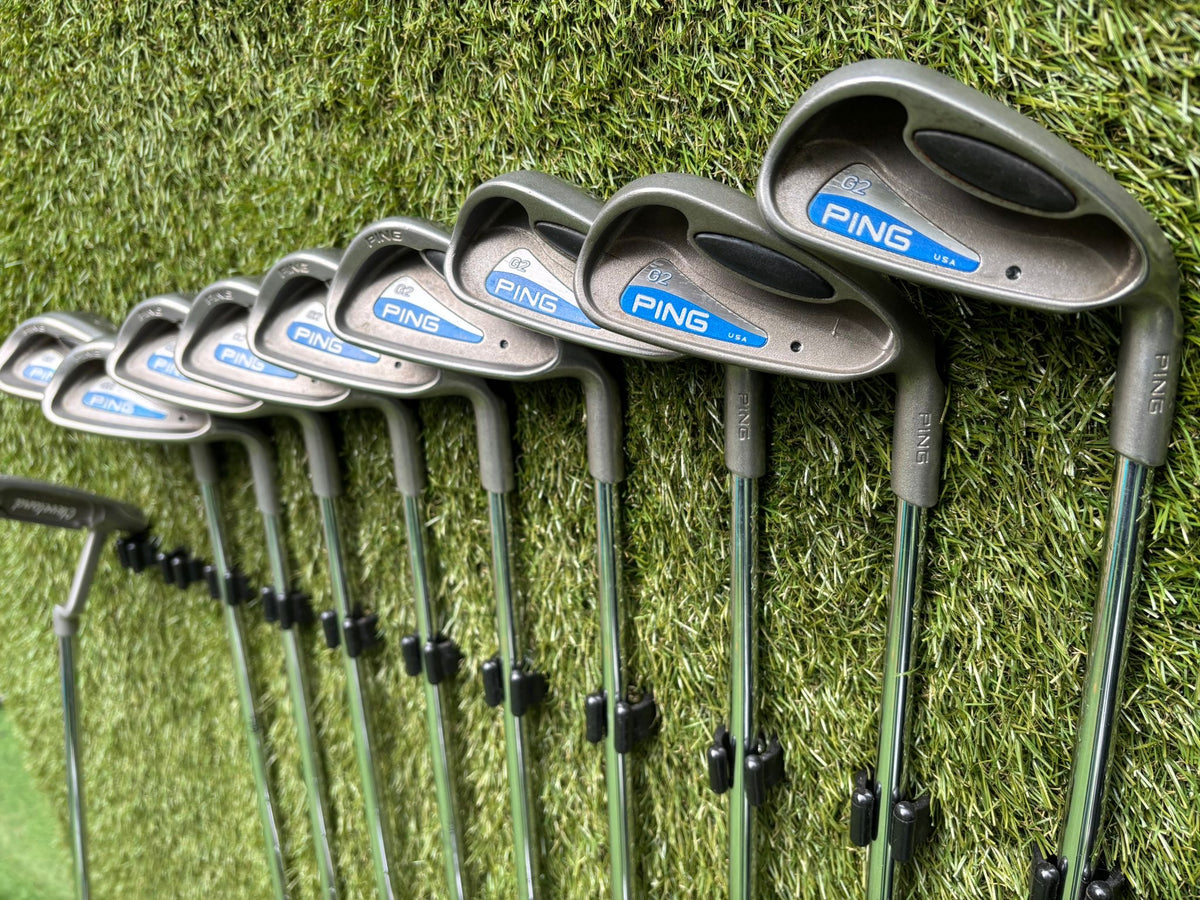 PING G2 / G5 Complete Golf Set – Cleveland Milled Putter & Nike Vapor Stand Bag