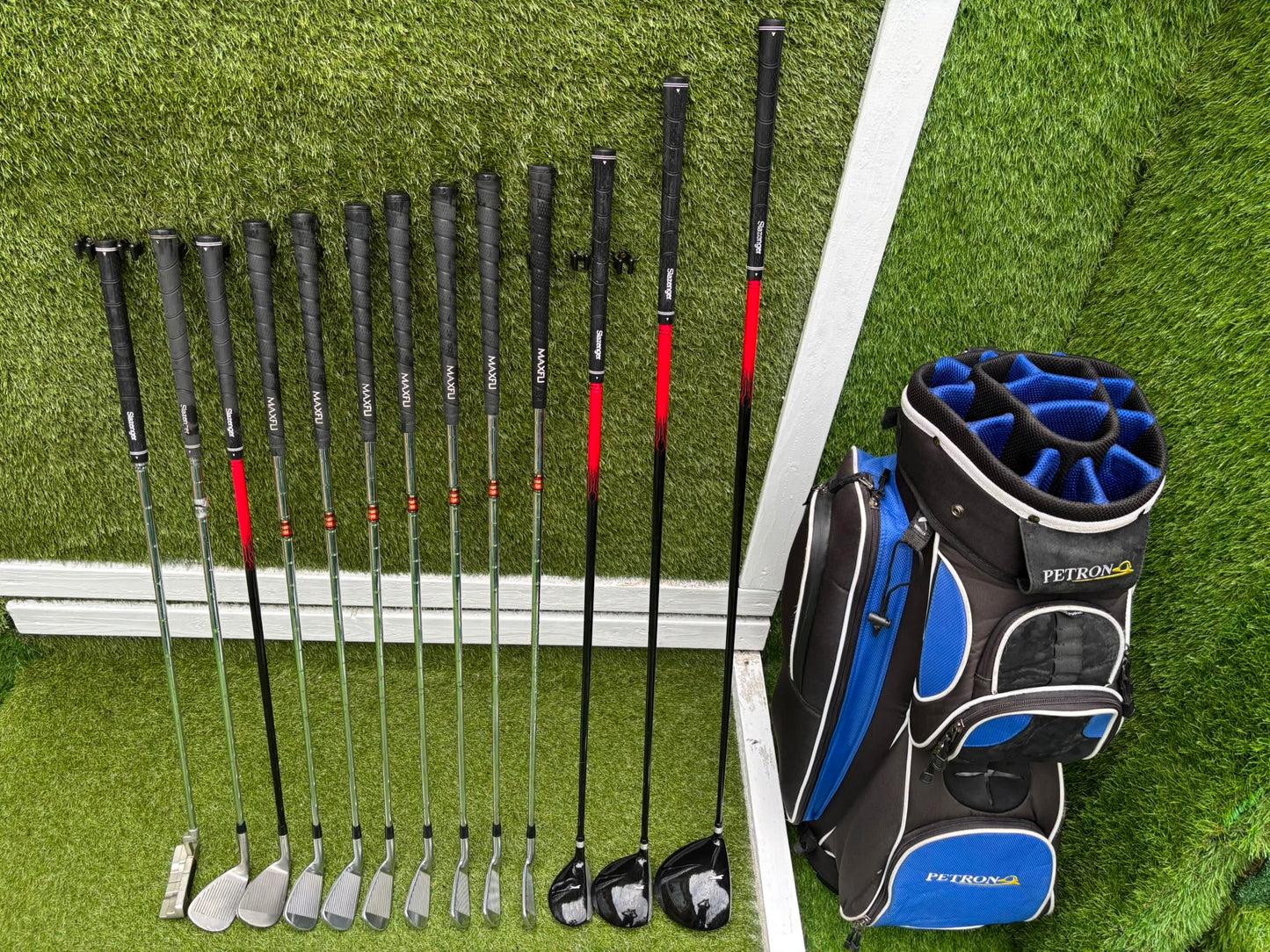 Maxfli Revolution Irons & Slazenger V300 Complete Golf Set