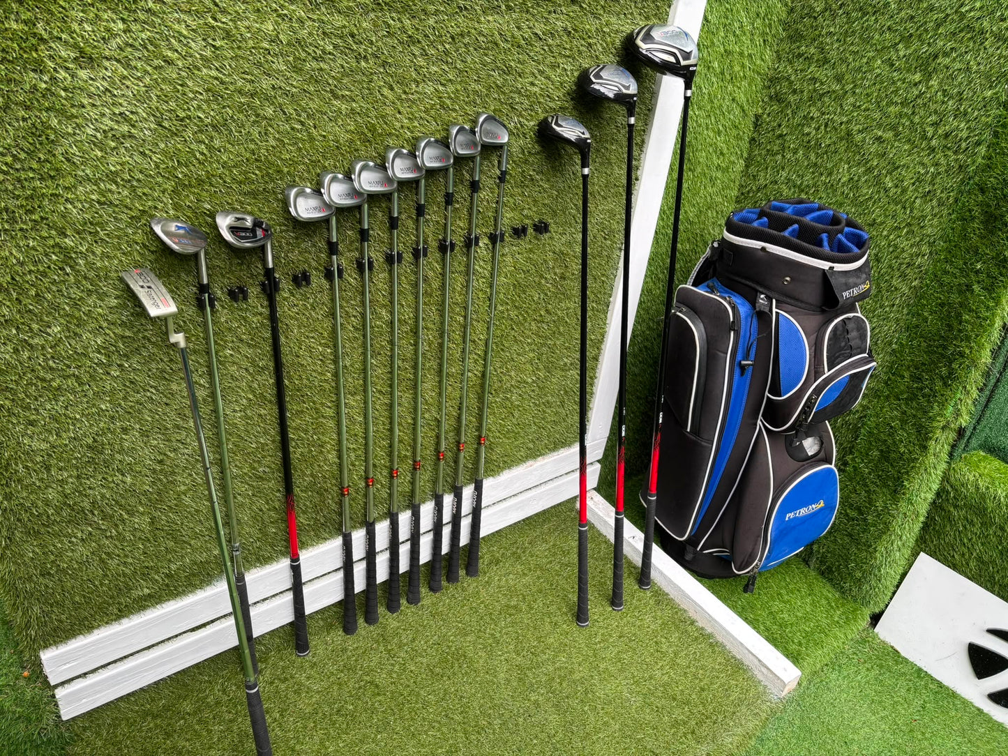Maxfli Revolution Irons & Slazenger V300 Complete Golf Set