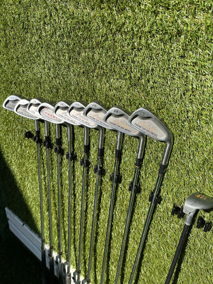 Browning 3–SW Irons + Cobra Driver + Dunlop 3 & 5 Wood + Ben Sayers Bag – 13 Clubs