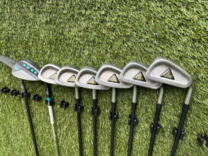 Lynx Oversize Irons + Callaway Big Bertha Heavenwood + Maxfli Stand Bag Full Set