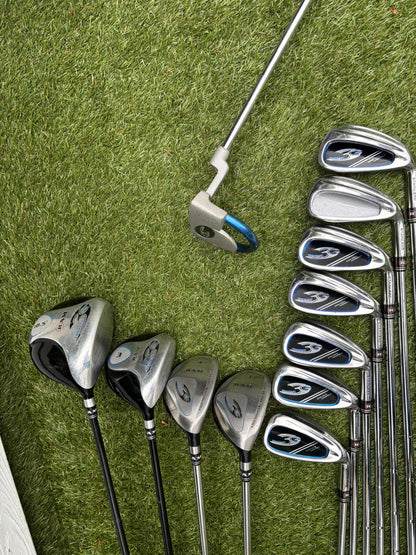 RAM Concept SG Full Golf Set 5–SW + 460cc Driver, Hybrids, Putter & Cart Bag