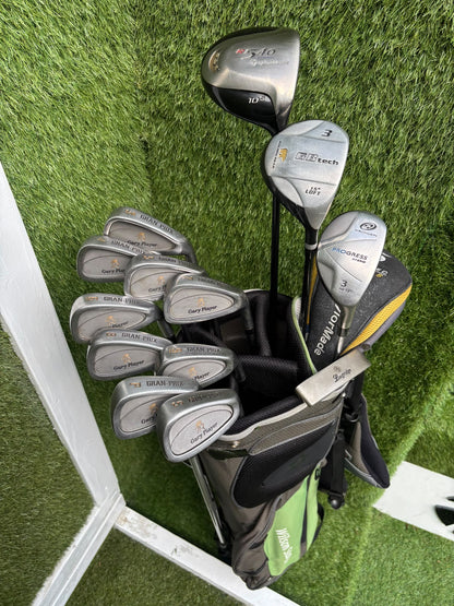 Gary Player Gran-Prix Complete Golf Set – TaylorMade R540 Driver & Wilson Staff Stand Bag