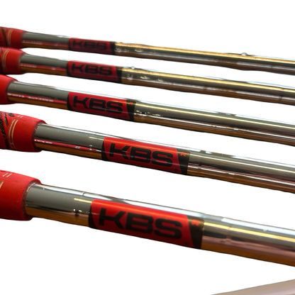TaylorMade P790 Forged Iron Set 5-PW KBS Reg Flex Recently Fitted Mid Size Grips RH Free P&P