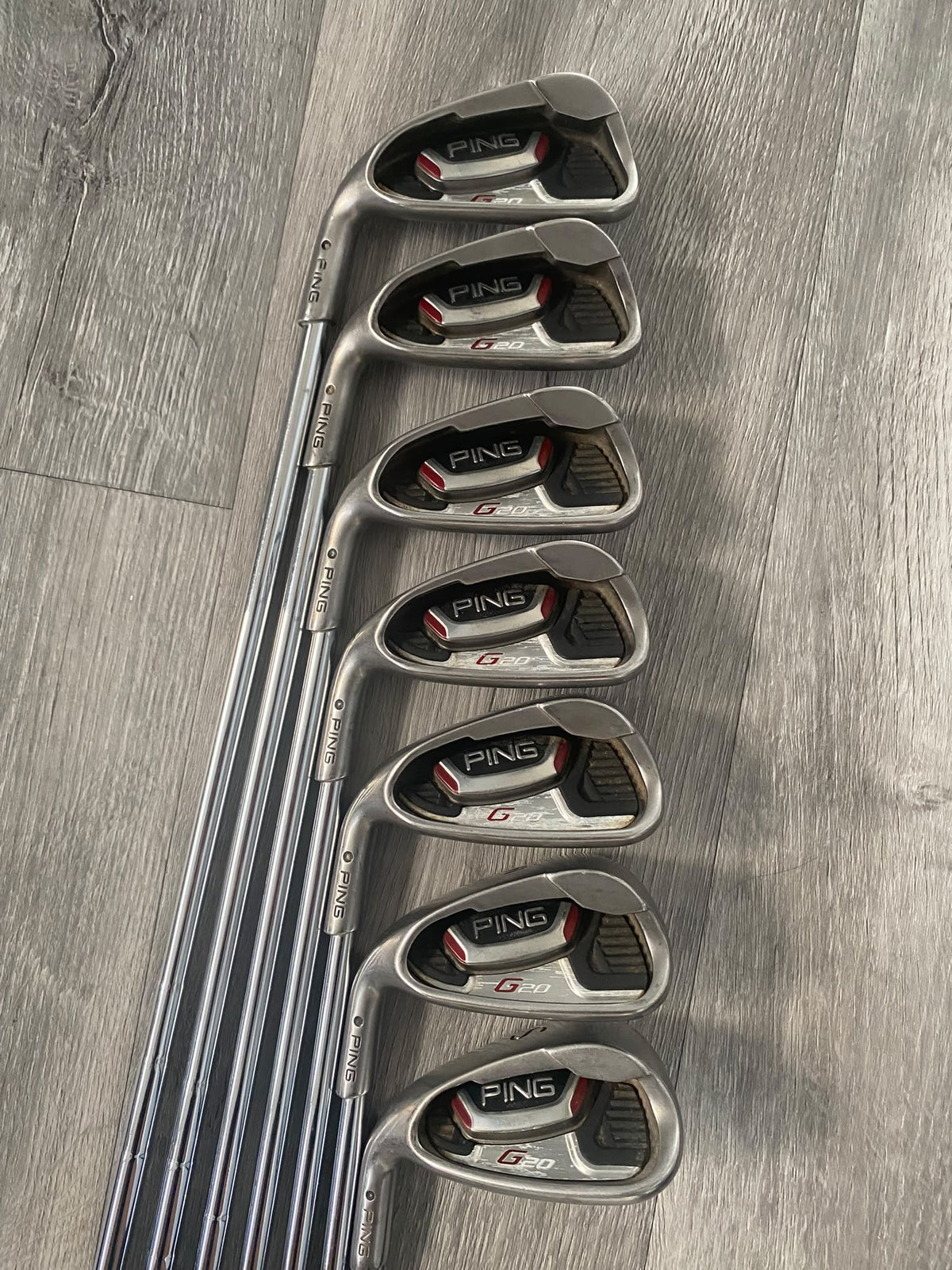 Ping G20 Iron Set 5-SW - Black Dot Left Handed