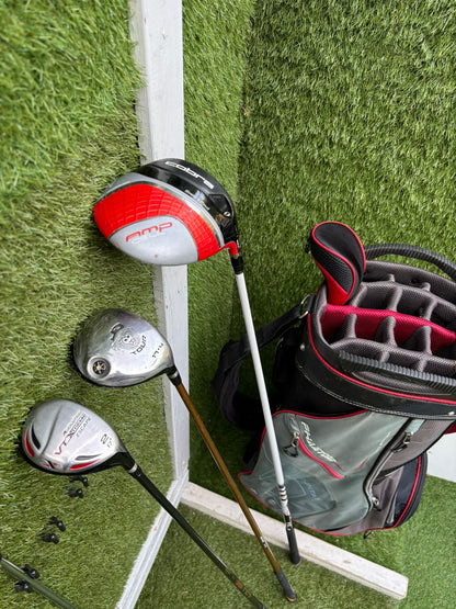 Cobra Forged SS Irons, Cobra AMP Cell Driver & Benross Escape Hybrid Golf Set