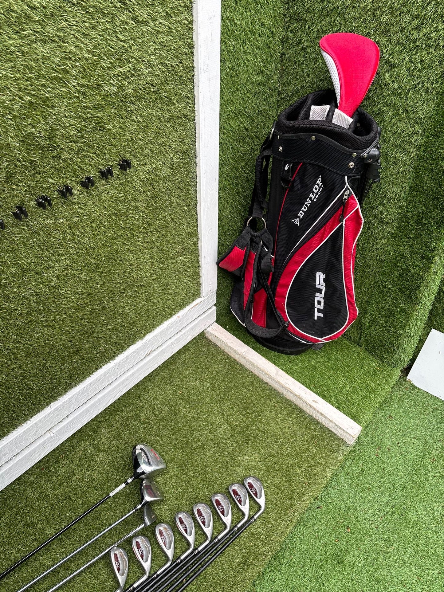 RAM X Concept Graphite Irons, Cobra SS 5 Wood & Dunlop Stand Bag Golf Set