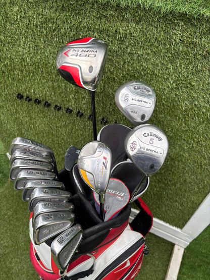 Callaway Big Bertha Woods -Irons Full Set & Bag & Free Delivery
