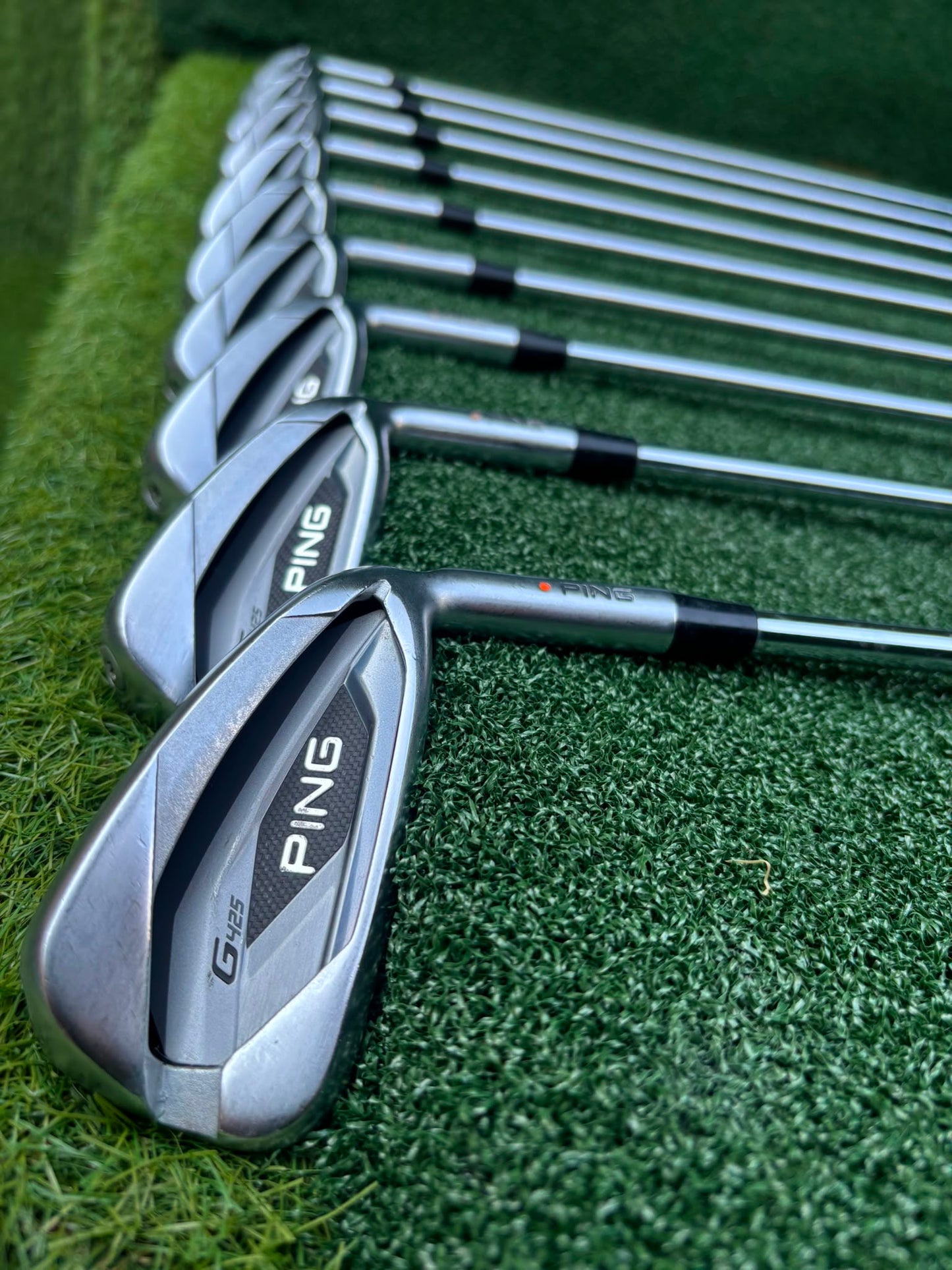Ping G425 Rare Full 9-Club Iron Set – 4-9, PW, UW & SW + Fast Free Delivery