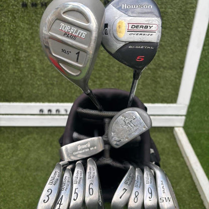 Wilson Sam Snead Blue Ridge Full Golf Set + Strata Stand Bag £144.00 Delivered