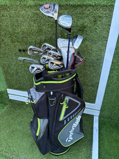 TaylorMade M2 6–SW Irons, R1 Driver, Cobra 3 Wood, Rescue Hybrid, PING Putter & TaylorMade Bag
