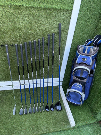 Ladies Falcon Graphite Golf Club Set with Cart Bag