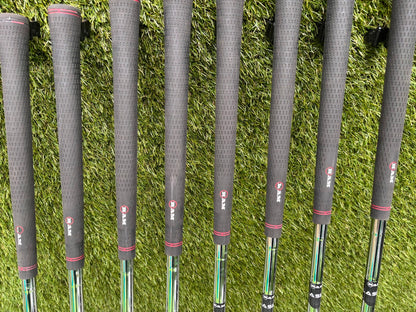 RAM Laser Hybrid Iron Set with GX7 Driver Wood, Steelhead Plus Woods & Powakaddy Bag
