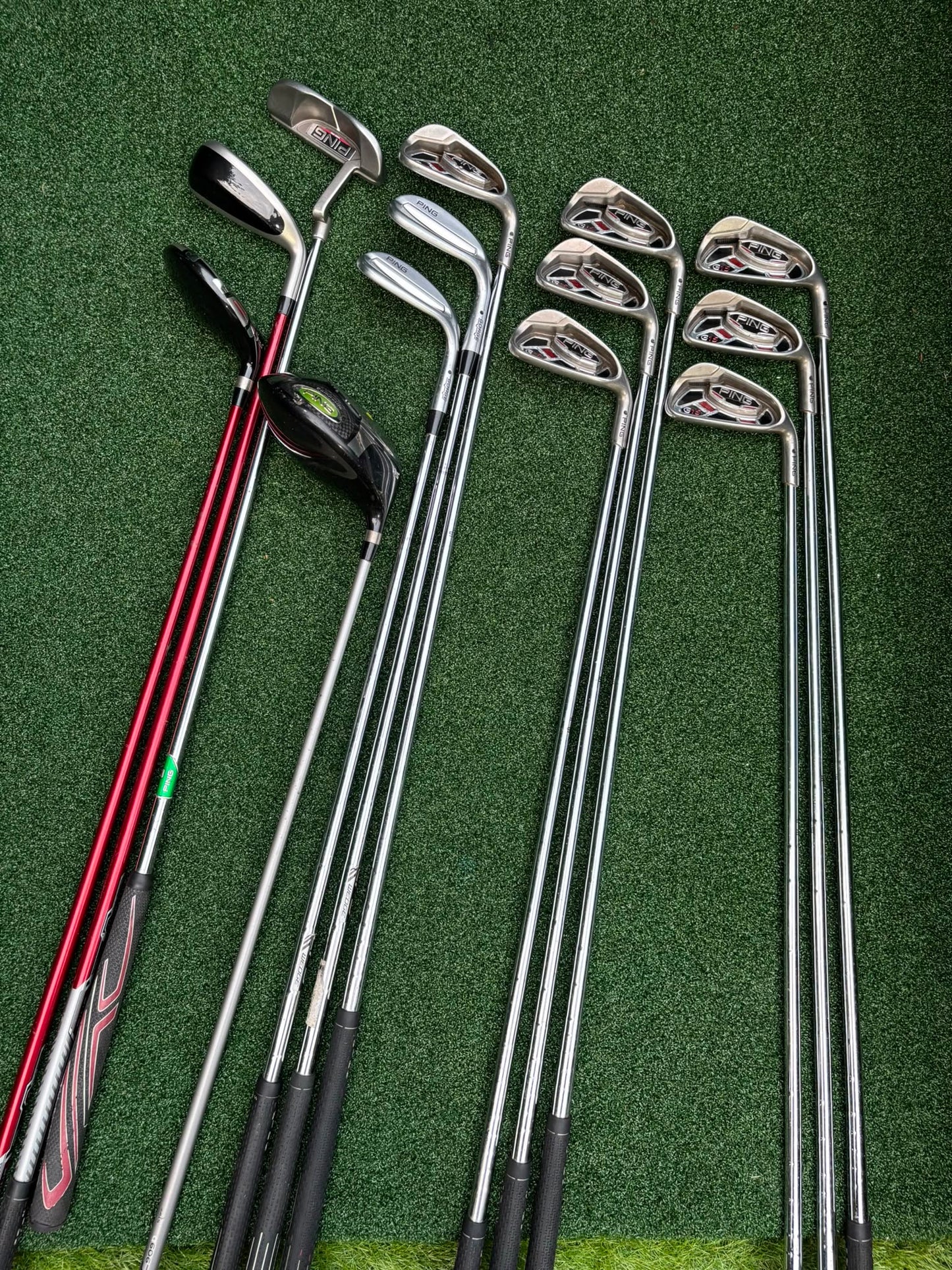Ping G15 Complete Golf Set + Rapture Driver, Glide Wedges & Cobra Cart Bag