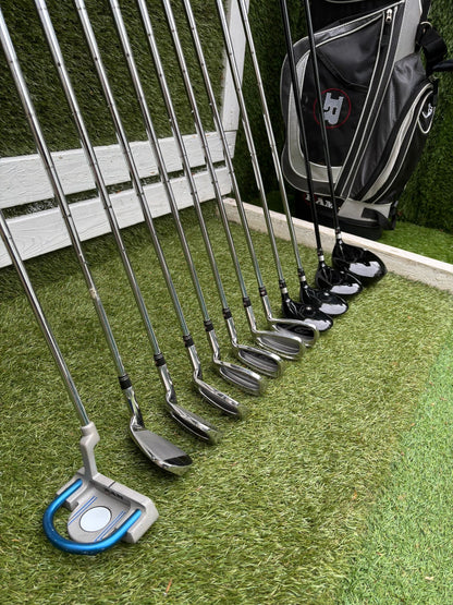 RAM Concept SG Full Golf Set 5–SW + 460cc Driver, Hybrids, Putter & Cart Bag