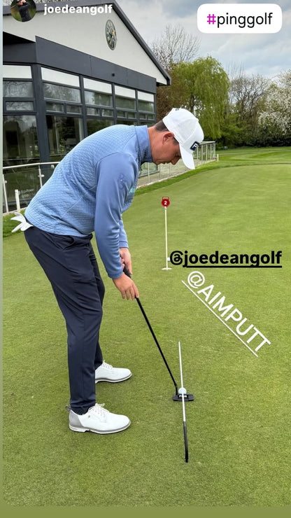 The Aimputt Trainer and The Golf Worm package.