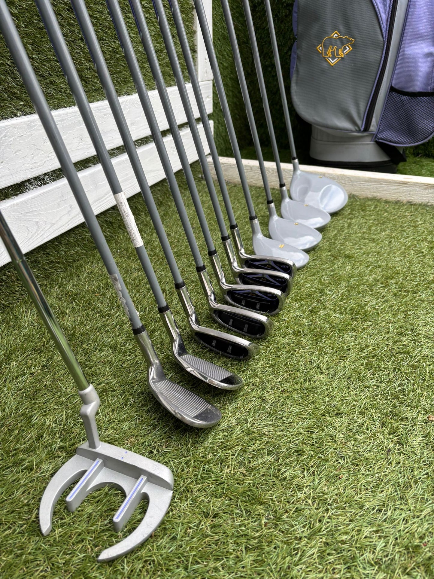 Ladies Golden Bear LD 5.0 Full Golf Set (6–PW + 3 Wedges + Driver + Woods + Hybrid + Bag)