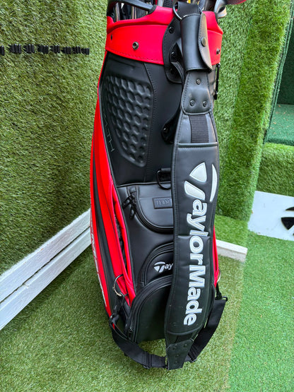 Callaway Apex DCB Irons, Mizuno Driver, Odyssey Lab Putter & TaylorMade Team Tour Cart Bag