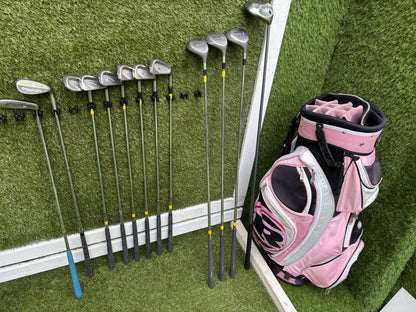 Wilson Berg HT Ladies Golf Set with Callaway Big Bertha War Bird Driver & Cart Bag