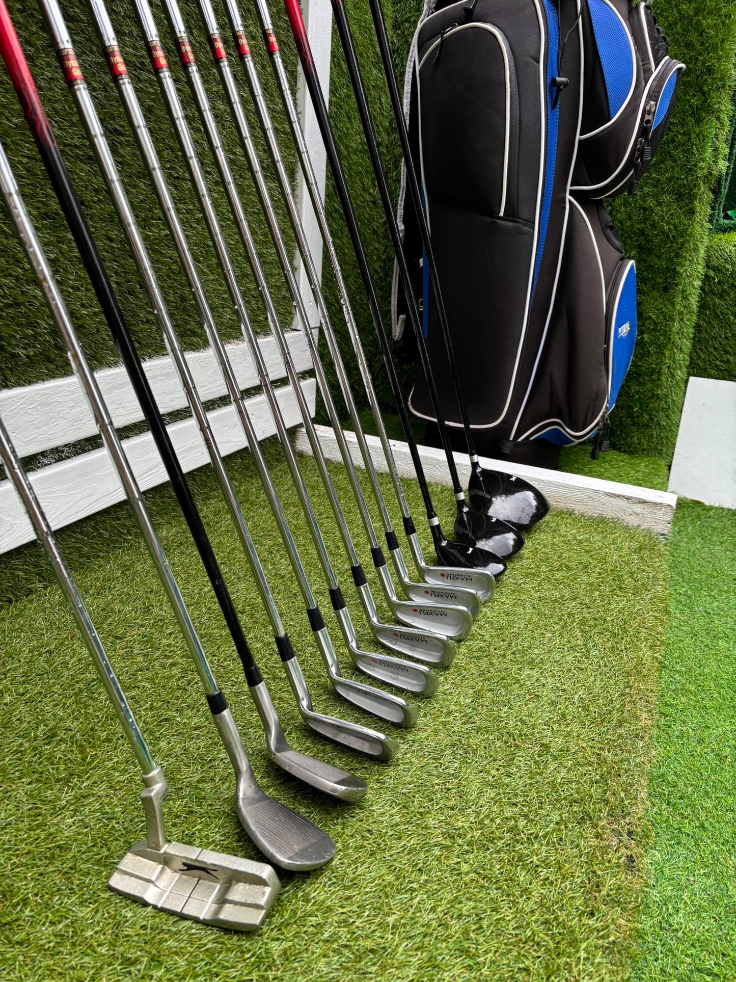Maxfli Revolution Irons & Slazenger V300 Complete Golf Set