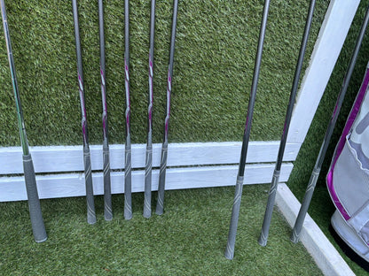 🔥 Wilson Stretch XLS Ladies Set (7–SW) + Driver / 5 Wood / Hybrid + Matching Bag