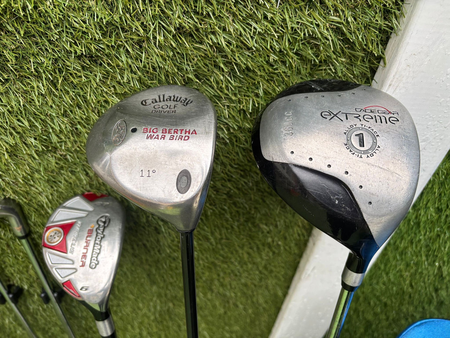 Callaway War Bird Driver + TaylorMade Burner Rescue + Full Iron Set + Nike Stand Bag (14 Clubs) £194.00 Delivered