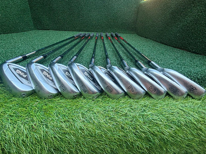 Ping G425 Rare Full 9-Club Iron Set – 4-9, PW, UW & SW + Fast Free Delivery
