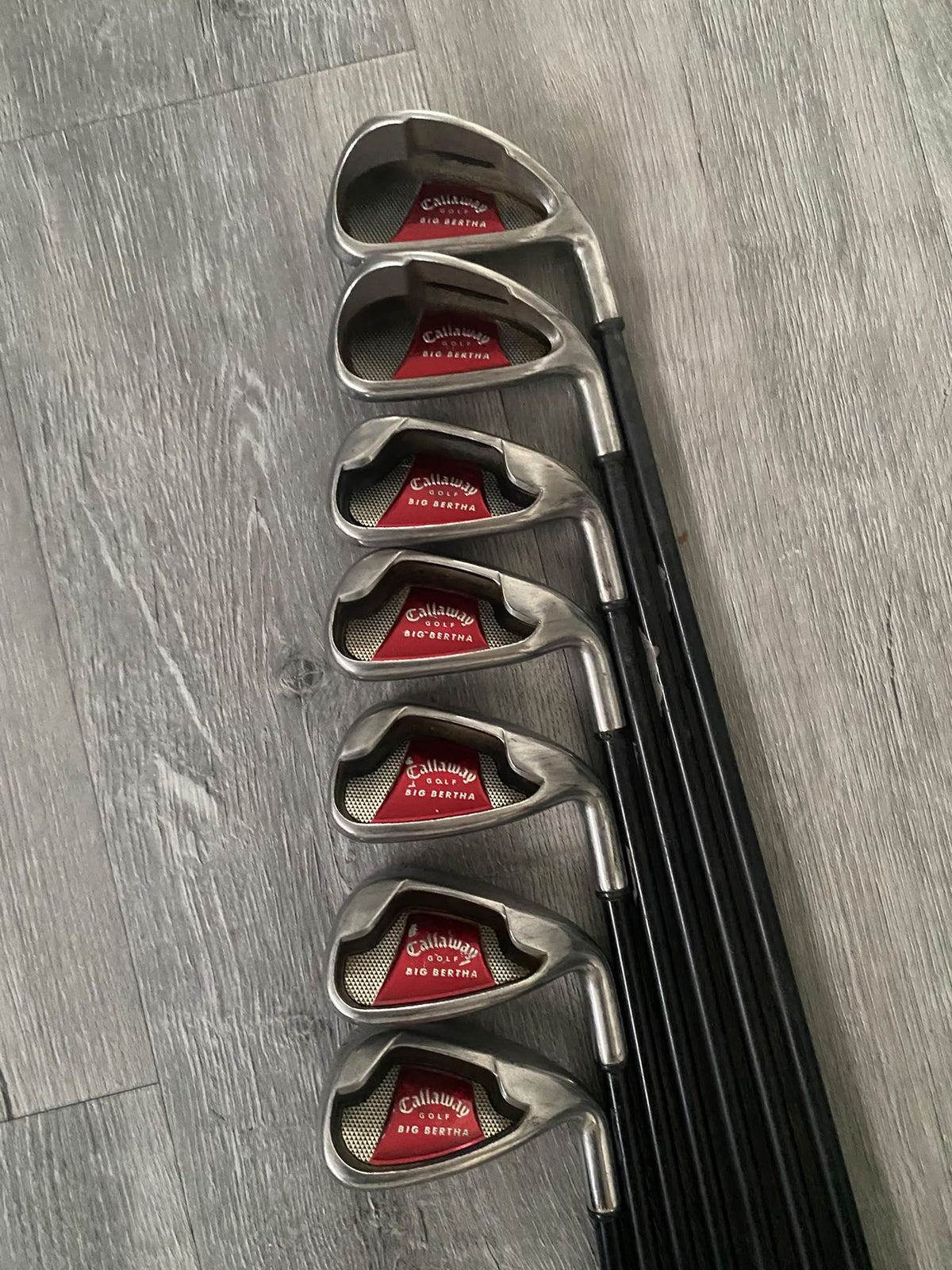 Callaway Big Bertha Irons 2008 Graphite 4-PW RH - Reg Flex