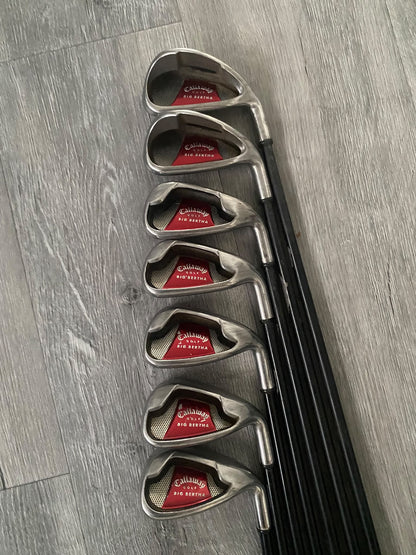 Callaway Big Bertha Irons 2008 Graphite 4-PW RH - Reg Flex