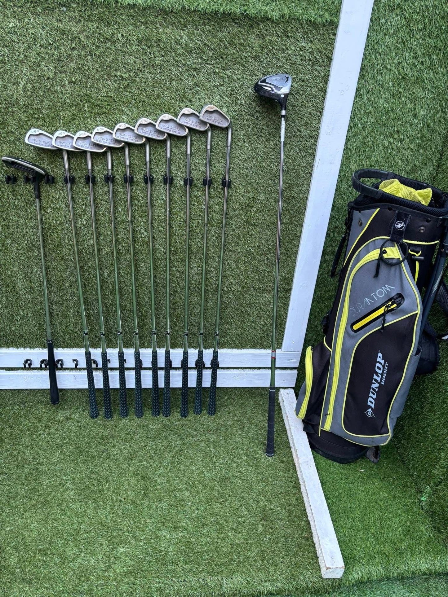 Pro Elite UGS Full Golf Set + Dunlop Stand Bag – Ready to Play £110.00 Free Delivery