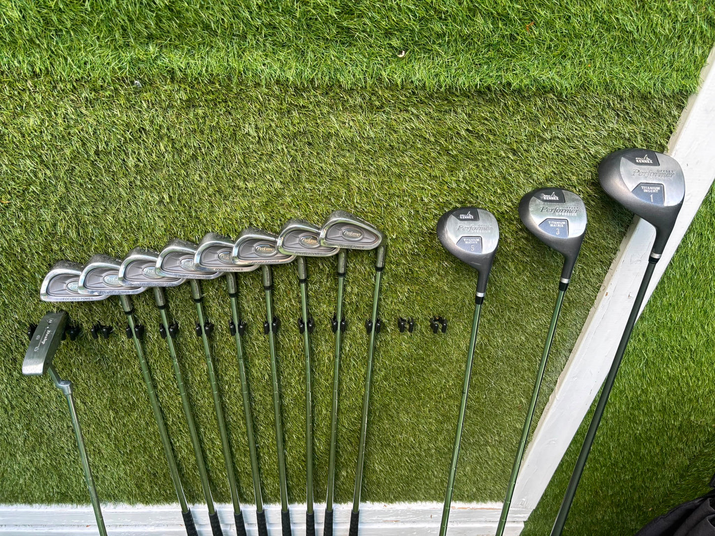 Pro Kennex Performer Oversize Golf Set with Matching Woods, Headcovers & Regal Bag