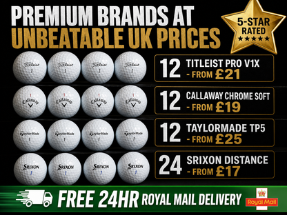 Affordable Golf Balls With Free Delivery!