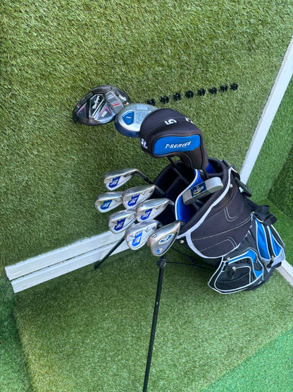 Ben Sayers M7 Golf Set with MacGregor MacTec X Driver, RAM Hybrid & John Letters Stand Bag