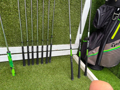 TaylorMade RBZ SpeedLite Complete Golf Set, Matching Woods, Irons & Cart Bag