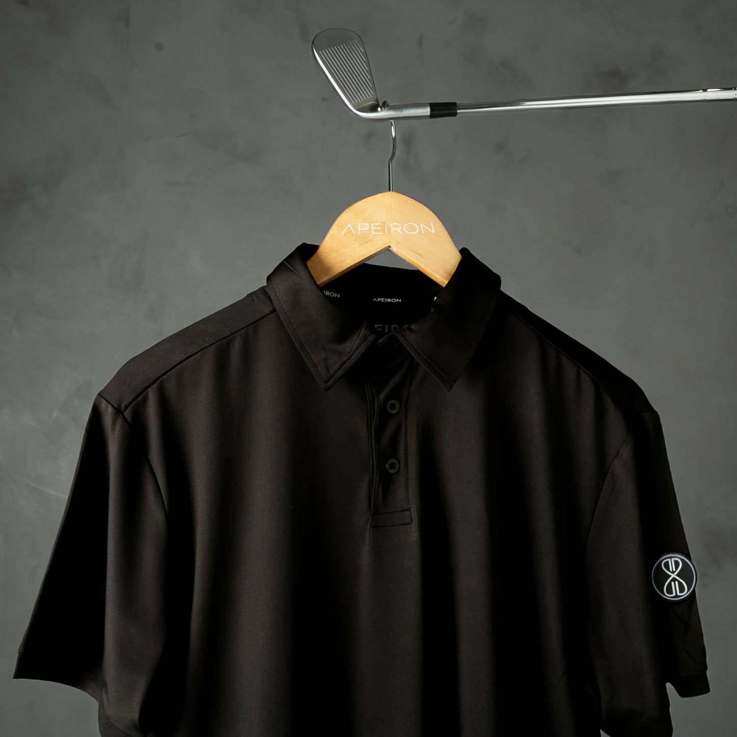 Classic Block Black Polo