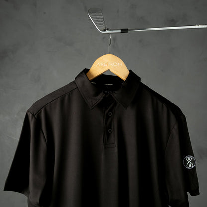 Classic Block Black Polo