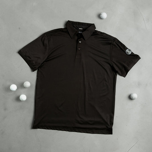 Classic Block Black Polo