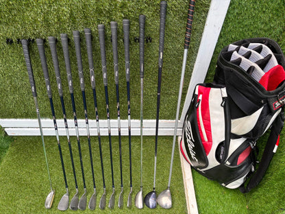Texan Power Cavity Golf Complete Set & Titleist Bag - PLEASE  READ THE DESCRIPTION ABOUT THE BAG!!