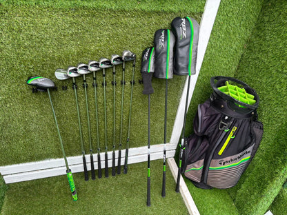 TaylorMade RBZ SpeedLite Complete Golf Set, Matching Woods, Irons & Cart Bag