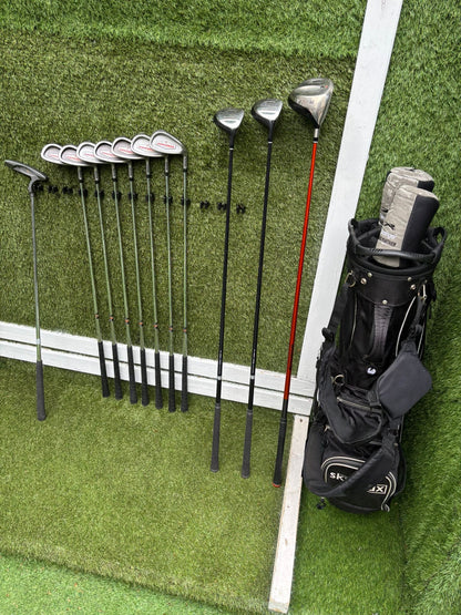 Fazer FirePower Irons 5-SW + Slazenger Woods + Waterproof Stand Bag