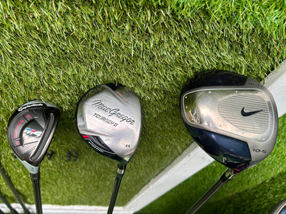 Ping G30 Graphite Irons 6-U, TaylorMade M4 Rescue, Nike SQ Driver & Callaway Stand Bag Stunning Set