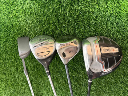 Men’s Left-Handed Wilson Golf Set – Beginners to Mid Handicap Golfers. Everything you need!