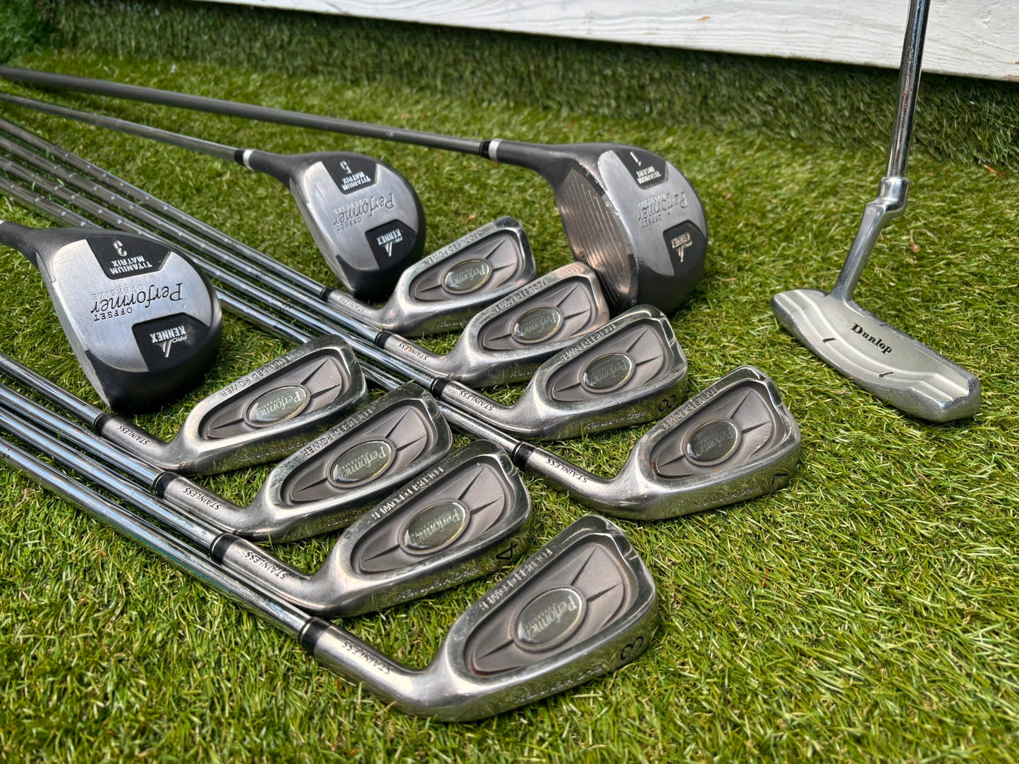 Pro Kennex Performer Oversize Golf Set with Matching Woods, Headcovers & Regal Bag