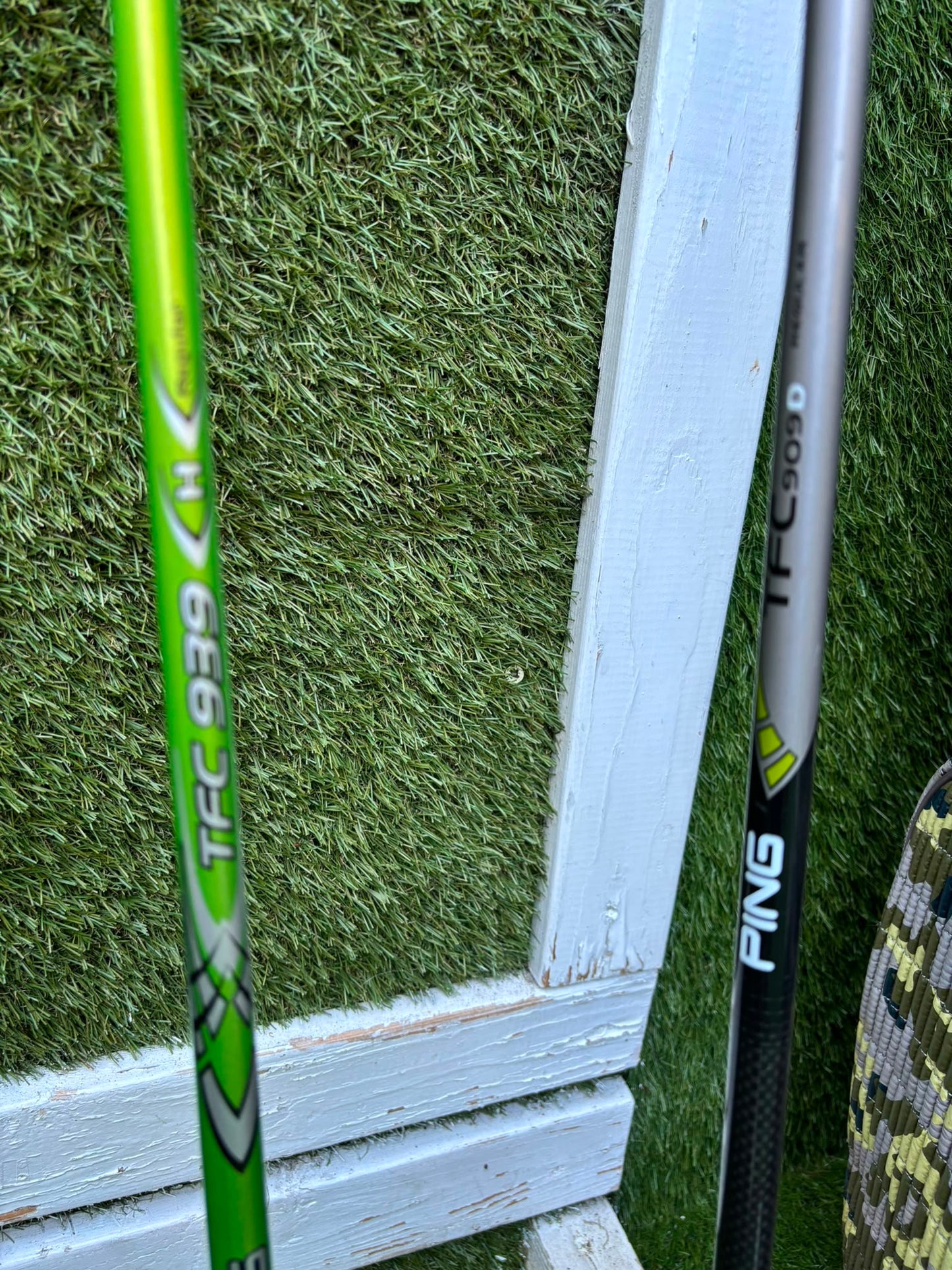 MacGregor V-Foil M565 Irons, Ping Driver, Ping Hybrid, TaylorMade Putter & Premium OUUL Camouflage Stand Bag
