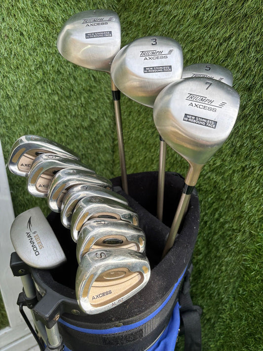 🔥 Ladies Triumph Axcess Full Golf Set (5–SW Irons + Woods + Stand Bag) Free Delivery