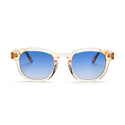 BILLE Champagne Blue Sunglasses by Messy Weekend