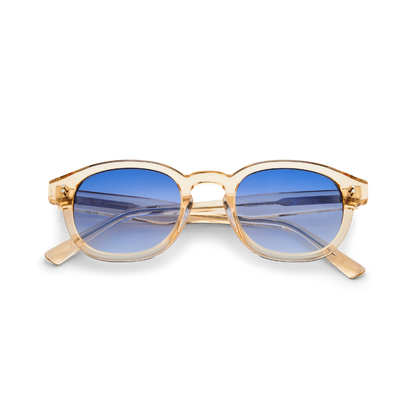 BILLE Champagne Blue Sunglasses by Messy Weekend